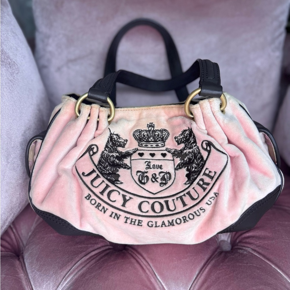 Juicy Couture Pink Fluffy Bag